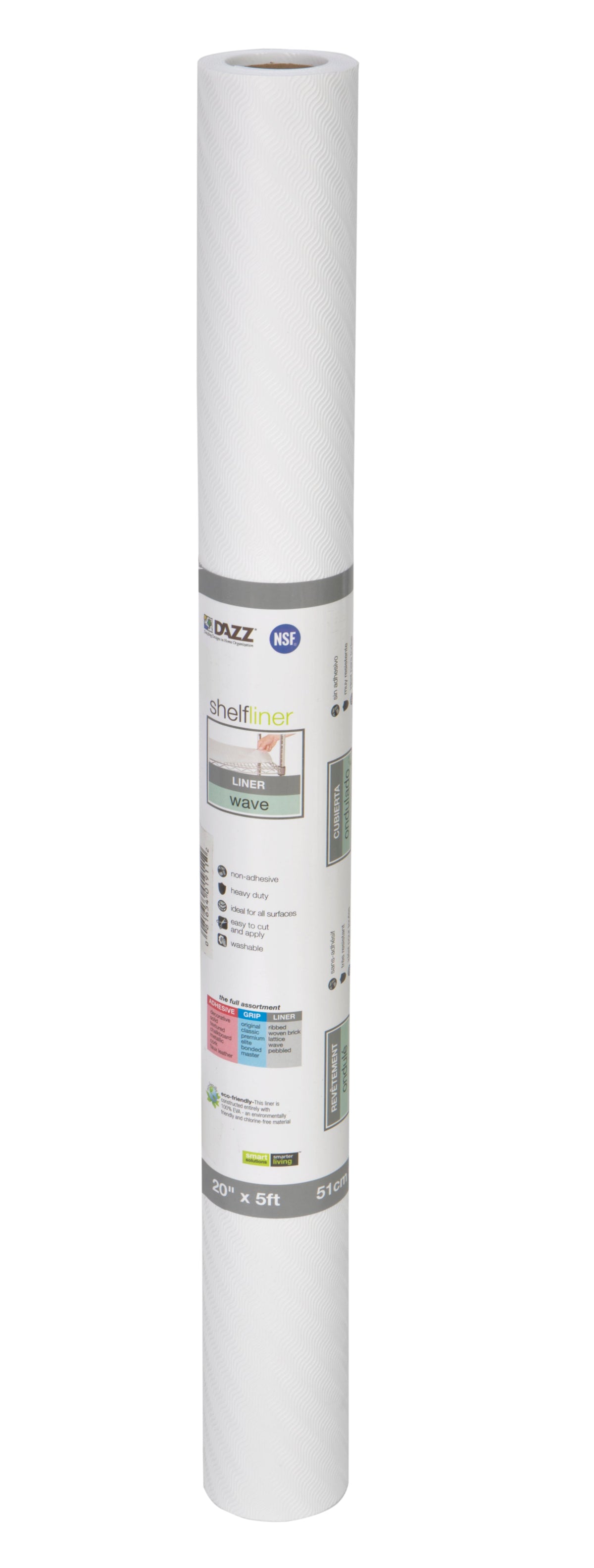 Wire Rack Shelf Liner - 20 Inch x 5 Feet - NSF Certified